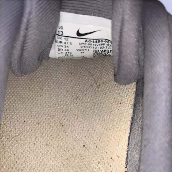 Nike Flex Experience RN 8 Low Gray Red Men’s Size 13 Sneakers Shoes - Picture 7 of 8